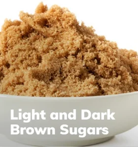 Light and Dark Brown Sugars